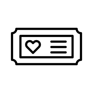 Kolayca değiştirilebilen ya da düzenlenebilen Ecard izole edilmiş Vektör simgesi