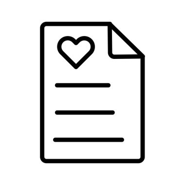 Kolayca değiştirilebilen ya da düzenlenebilen günlük izole edilmiş vektör simgesi