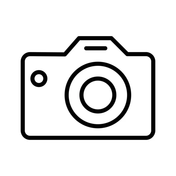 Camera Isolated Vector Icoon Dat Eenvoudig Kan Worden Aangepast Bewerkt — Stockvector