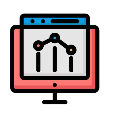 Kolayca düzenleyebilen veya düzenleyebilen izole edilmiş vektör simgesi