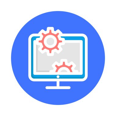 Kolayca düzenleyebilen ve düzenleyebilen Tarayıcı İzole Vektör simgesi