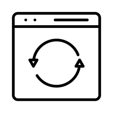 Html izole edilmiş Vektör simgesi kolayca düzenleyebilir ya da değiştirebilir
