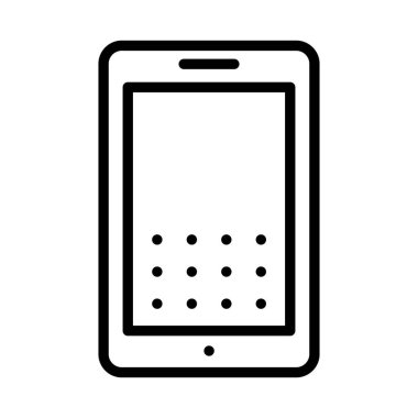 Mobil uygulama için izole edilmiş vektör simgesi menüsü kolayca değiştirebilir ya da düzenleyebilir