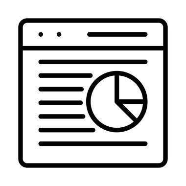 Kolayca değiştirebilen ya da düzenleyebilen izole edilmiş vektör simgesi