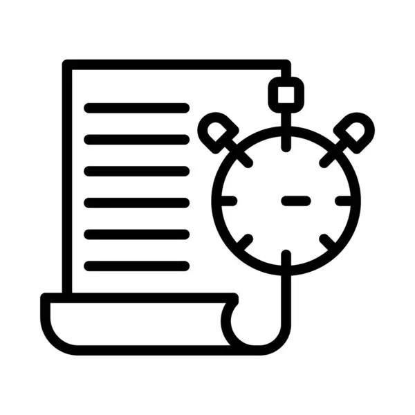 Full Page Load Tester Isolated Vector Icon Which Can Easily — Stockový vektor