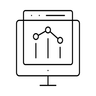 Kolayca düzenleyebilen veya düzenleyebilen izole edilmiş vektör simgesi
