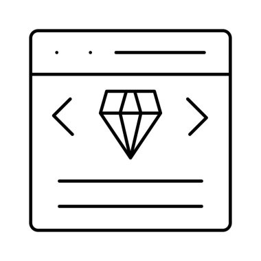 Kolayca değiştirebilen ya da düzenleyebilen izole edilmiş vektör simgesini temizle