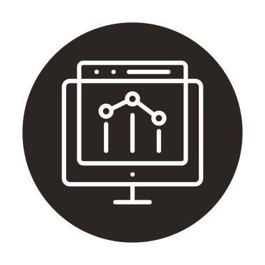 Kolayca düzenleyebilen veya düzenleyebilen izole edilmiş vektör simgesi