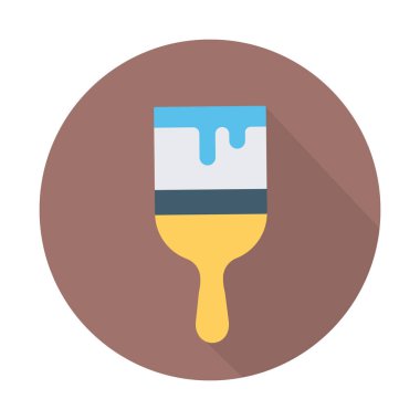 Renk Vektörü Simgesini kolayca düzenleyebilen sanatçı fırçası