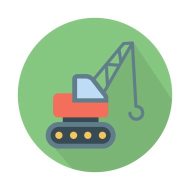 Kargo Renk Vektörü Simgesi Kolayca değiştirilebilir veya düzenlenebilir