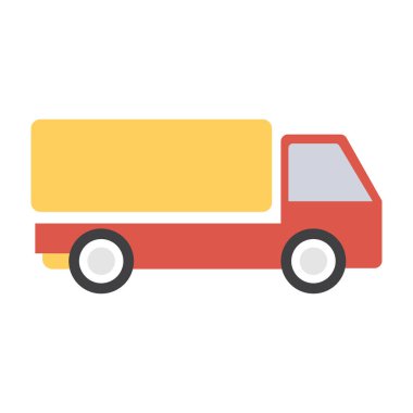 Kargo Renk Vektör Simgesini kolayca düzenleyebilen ya da düzenleyebilen