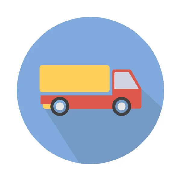 Delivery Cargo Color Vector Icon Which Can Easily Modify Edit — Stock Vector