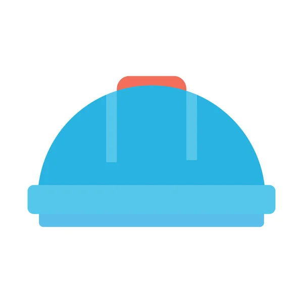 Constructor Sombrero Color Vector Icono Que Puede Modificar Editar Fácilmente — Vector de stock