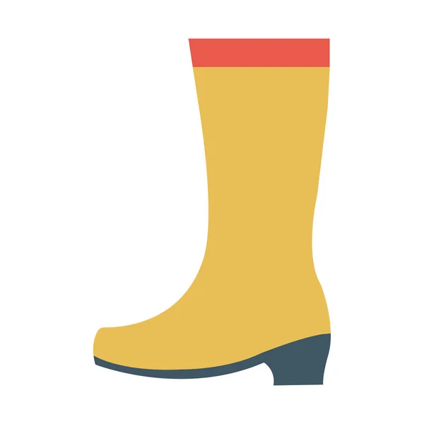 Labour Footwear Color Vector Icon Which Can Easily Modify Edit — Stock Vector