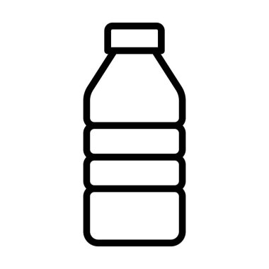 Kolayca değiştirebilen ya da düzenleyebilen şişe izole edilmiş vektör simgesini göster