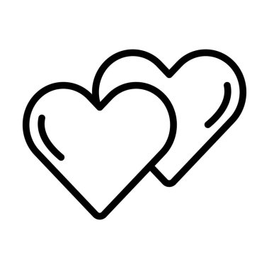 Kolayca değiştirebilen ya da düzenleyebilen favori izole vektör simgesi