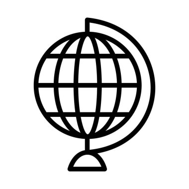 Masa küresi izole edilmiş Vektör simgesi kolayca düzenleyebilir ya da değiştirebilir