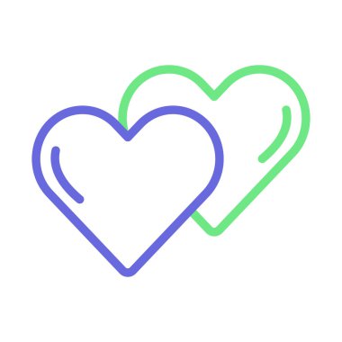 Kolayca değiştirebilen ya da düzenleyebilen favori izole vektör simgesi