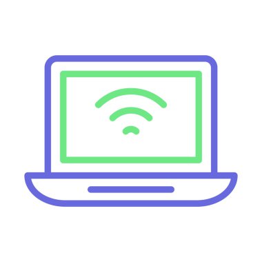 Kolayca değiştirebilen ya da düzenleyebilen İnternet İzole Vektör simgesi