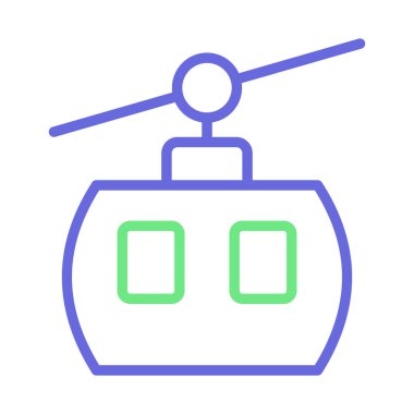 Kolayca değiştirebilen veya düzenleyebilen hava yükseltme izole edilmiş Vektör simgesi