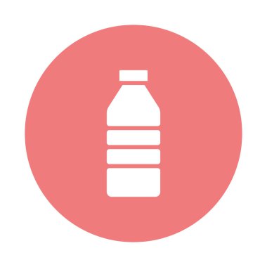 Kolayca değiştirebilen ya da düzenleyebilen şişe izole edilmiş vektör simgesini göster