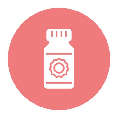 Güneş yağı izole edilmiş Vektör simgesi kolayca değiştirilebilir ya da düzenlenebilir