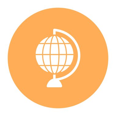 Masa küresi izole edilmiş Vektör simgesi kolayca düzenleyebilir ya da değiştirebilir