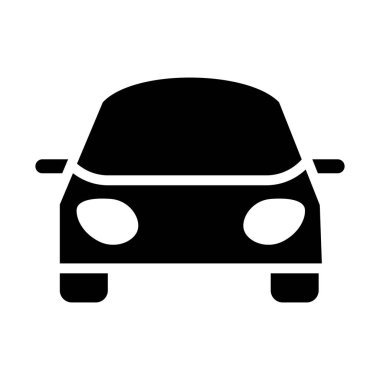 Kolayca değiştirebilen veya düzenleyebilen Otomobil İzole Vektör simgesi