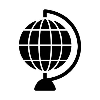 Masa küresi izole edilmiş Vektör simgesi kolayca düzenleyebilir ya da değiştirebilir