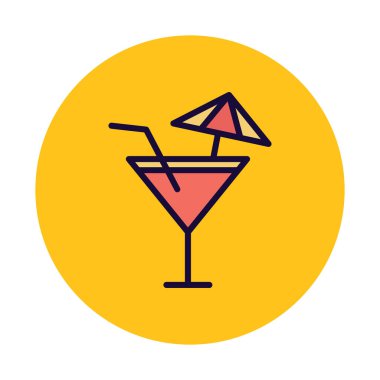 Kolayca düzenleyebilen ya da düzenleyebilen izole edilmiş Vektör simgesini iç