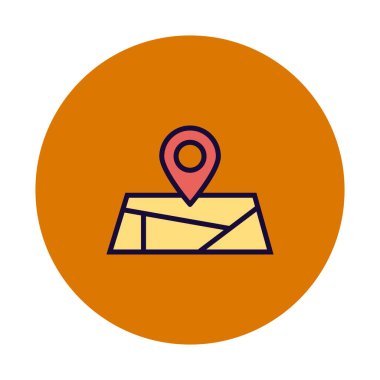 Kolayca değiştirebilen veya düzenleyebilen izole edilmiş vektör simgesi