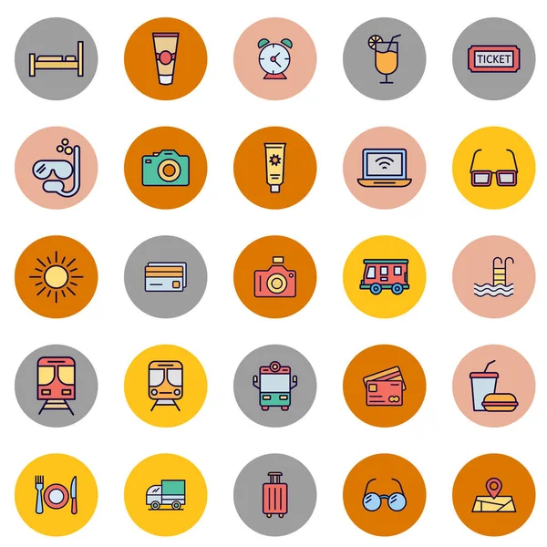 Seyahat ve Otel İzole Vektör simgesi kolaylıkla düzenlenebilir ya da değiştirilebilir 