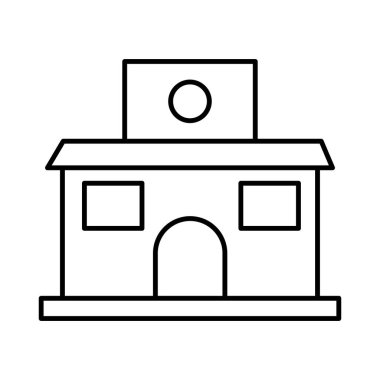  Kolayca değiştirebilen ya da düzenleyebilen izole edilmiş vektör simgesi