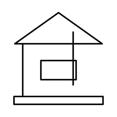 Kolayca düzenleyebilen ve düzenleyebilen izole edilmiş vektör simgesi için