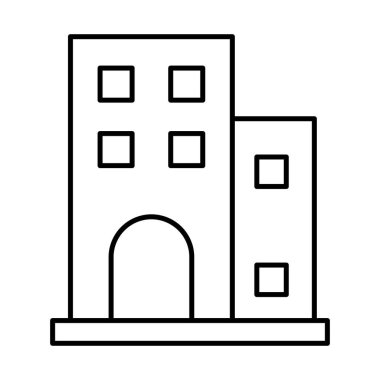 Kolayca değiştirebilen veya düzenleyebilen izole edilmiş Vektör simgesini düzleştirir