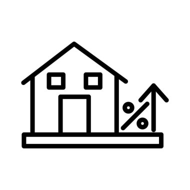 Ev projesi izole edilmiş Vektör simgesi kolayca değiştirilebilir veya düzenlenebilir