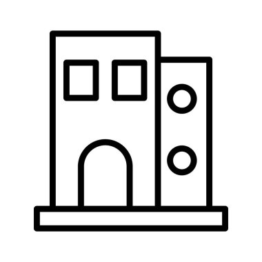 Kolayca değiştirebilen ya da düzenleyebilen izole edilmiş vektör simgesi