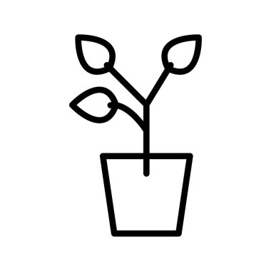 Kolayca değiştirebilen ya da düzenleyebilen bitkisel izole vektör simgesini bırakır