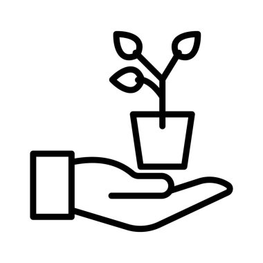 Bahçe Güvenliği İzole Vektör simgesi Kolayca değiştirilebilir veya düzenlenebilir