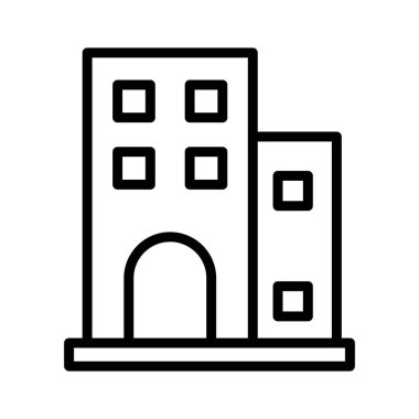 Kolayca değiştirebilen veya düzenleyebilen izole edilmiş Vektör simgesini düzleştirir