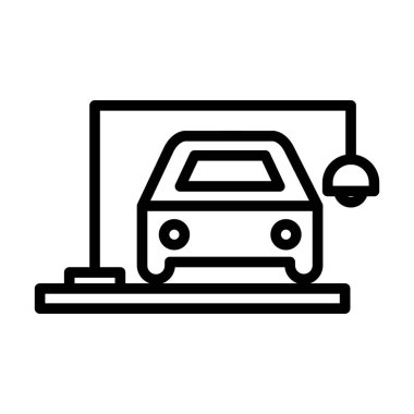 Kolayca değiştirebilen veya düzenleyebilen Otomobil İzole Vektör simgesi