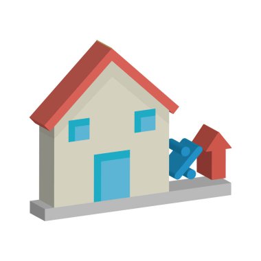 Ev projesi izole edilmiş Vektör simgesi kolayca değiştirilebilir veya düzenlenebilir