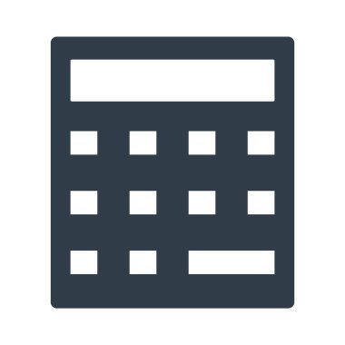 Kolayca düzenleyebilen ya da düzenleyebilen izole edilmiş hesap vektörü simgesi