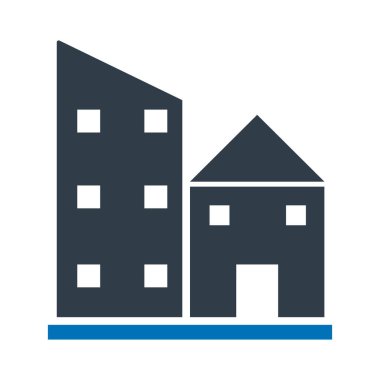 Mimari İzole Vektör simgesi kolayca düzenleyebilir ya da düzenleyebilir