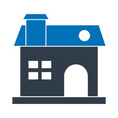 Kolayca değiştirebilen ya da düzenleyebilen Ev İzole Vektör simgesi