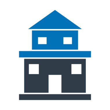 Kolayca değiştirebilen ya da düzenleyebilen Ev İzole Vektör simgesi