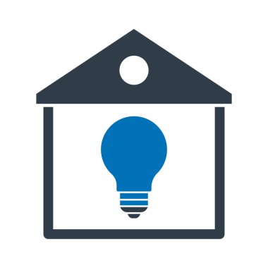 Yerel elektrik izole edilmiş vektör simgesi kolayca değiştirilebilir ya da düzenlenebilir