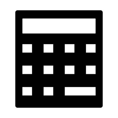 Kolayca düzenleyebilen ya da düzenleyebilen izole edilmiş hesap vektörü simgesi