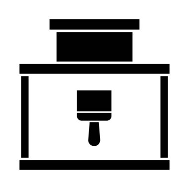 Kolayca değiştirebilen ya da düzenleyebilen ev içi izole edilmiş Vektör simgesi