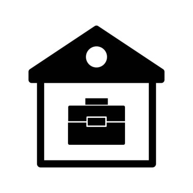 Ev portföyü izole edilmiş Vektör simgesi kolayca düzenlenebilir ya da değiştirilebilir